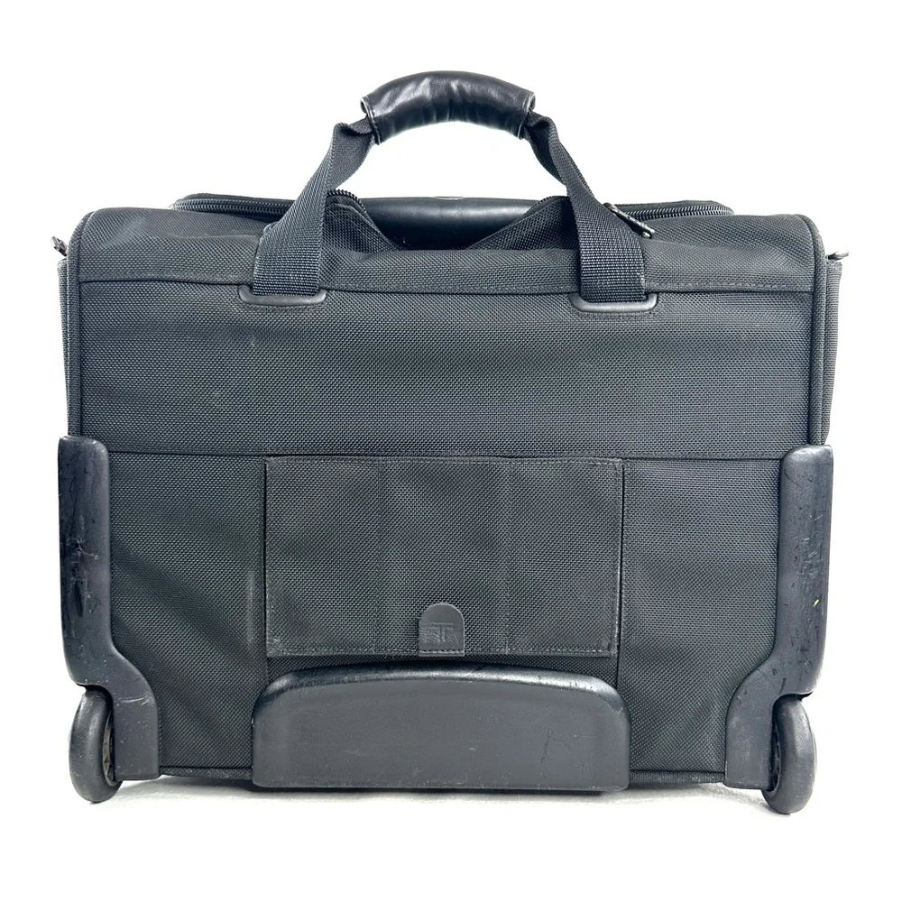 TUMI Alpha Wheeled Black Ballistic Nylon 17